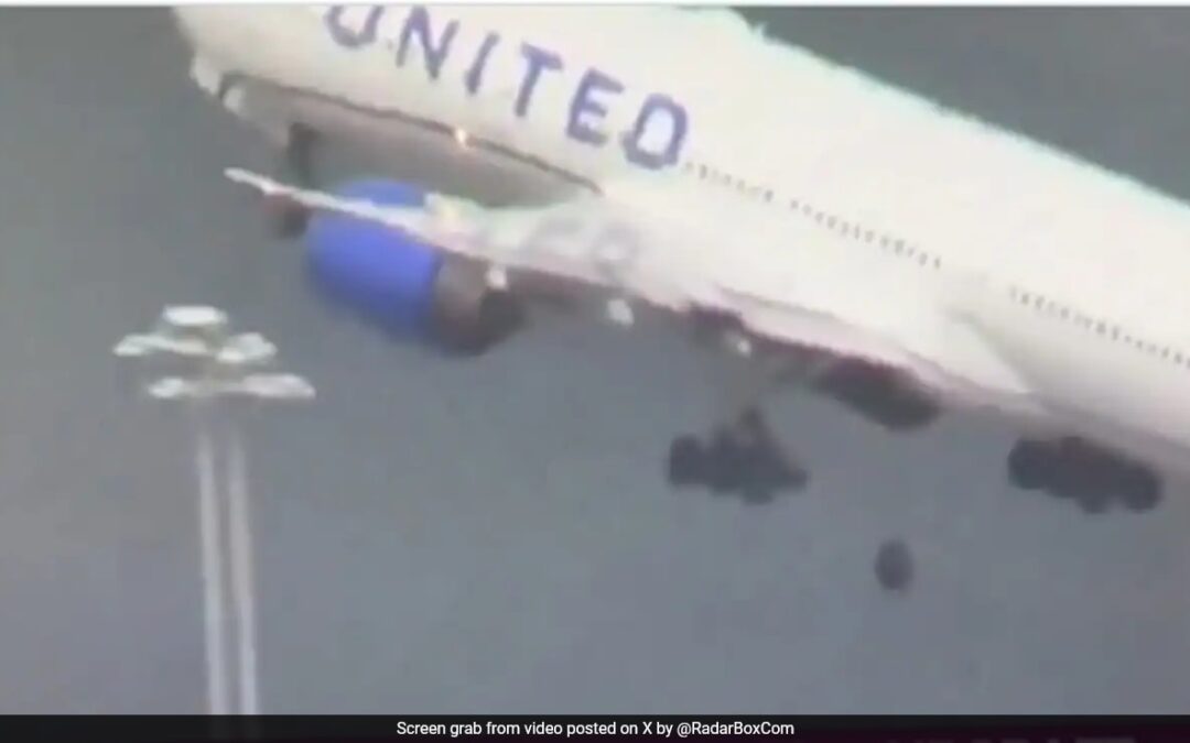 Video: Plane Wheel Comes Out During Take-Off, Flattens Cars Parked Below